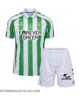 Real Betis Maglia Gara Casa Repliche 2024-25 Bambino Maniche Corte Real Betis Maglia Gara Casa Repliche 2024-25 Bambino Maniche Corte
